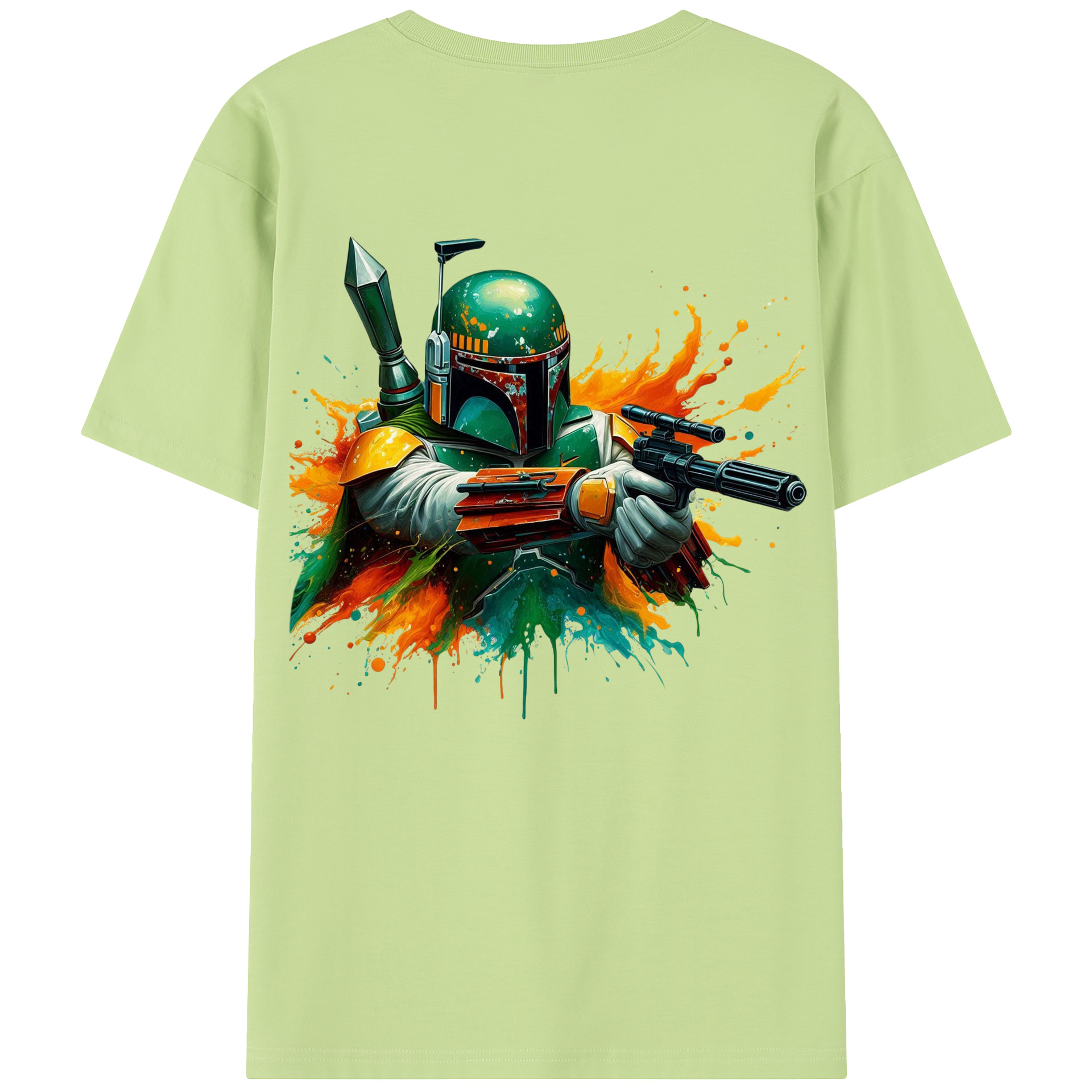 （画像用） スター・ウォーズ Star Wars 綿100％半袖Tシャツ（背面プリント）